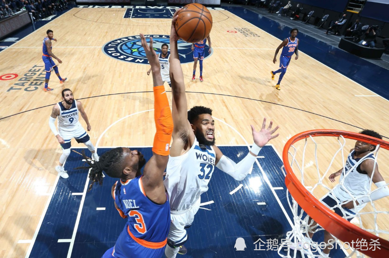  爱德华兹36+10森林狼撕破篮网  